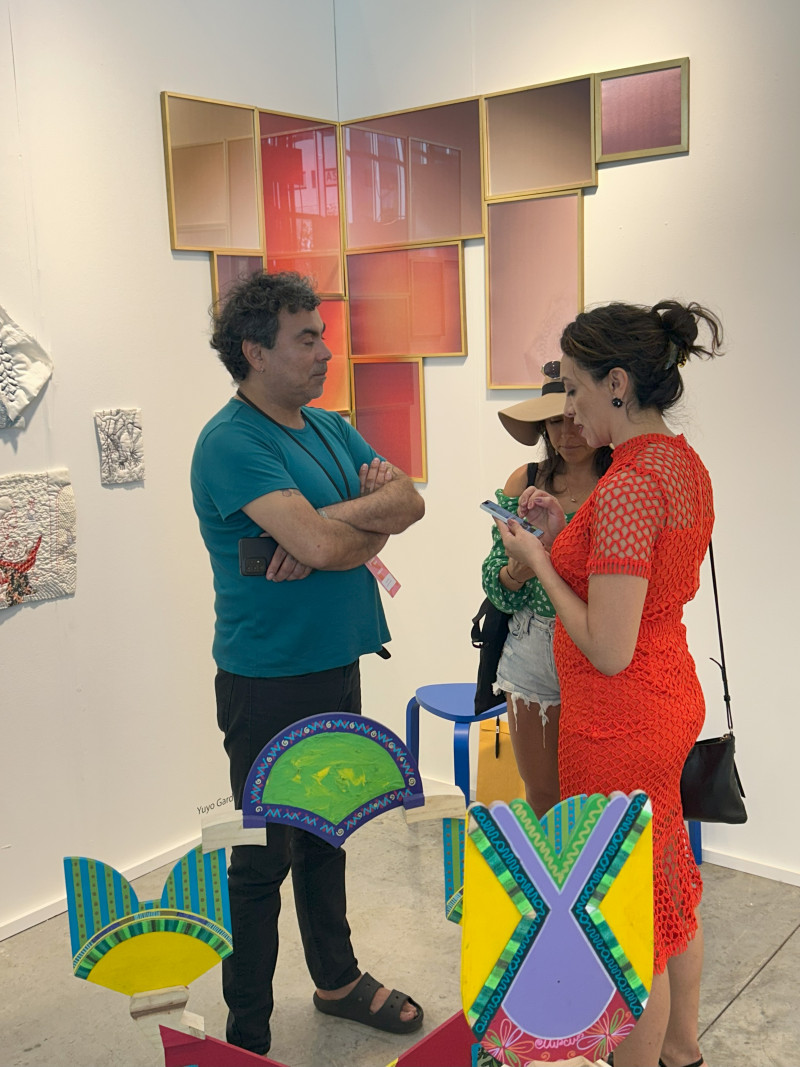Pinta Miami 2024 | Yuyo Gardiol y Nicole Mazza 