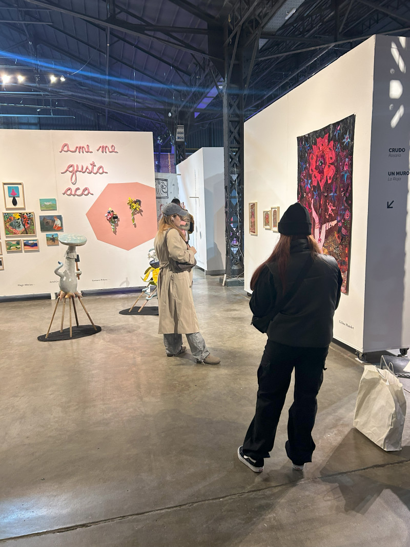 Micro feria de arte Rosario | CRUDO + Un Muro