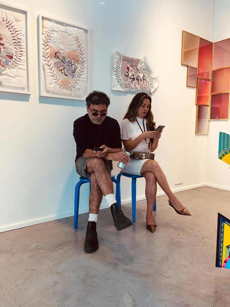 Pinta Miami 2024 | Yuyo Gardiol y Nicole Mazza 