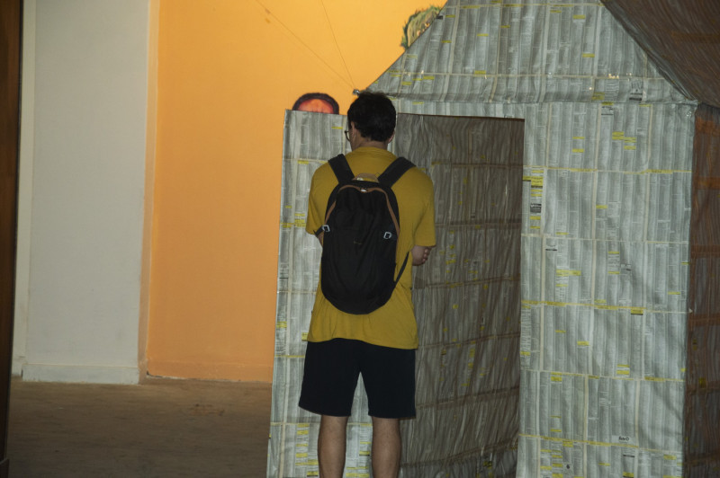 Escuché que se abrió la puerta