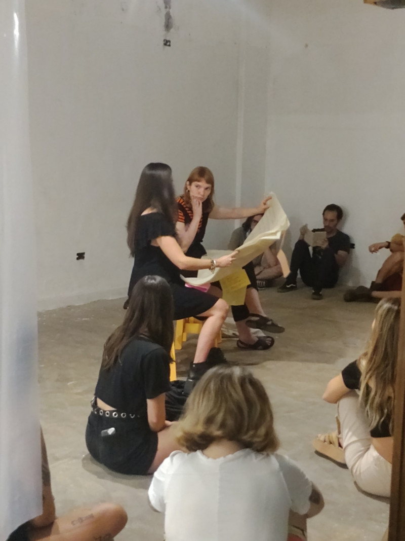 Presentación de la publicación "Diario de una escultura y otros relatos" de Julia Levstein