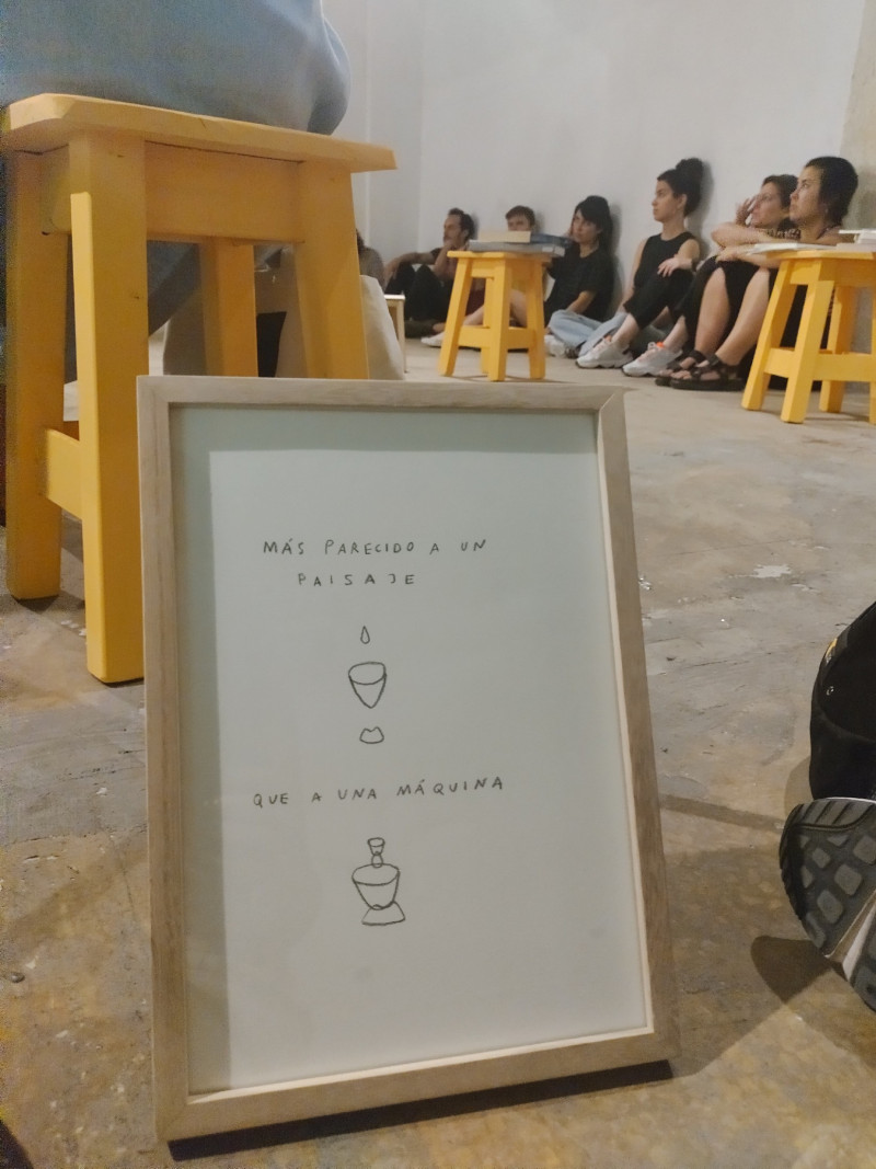 Presentación de la publicación "Diario de una escultura y otros relatos" de Julia Levstein