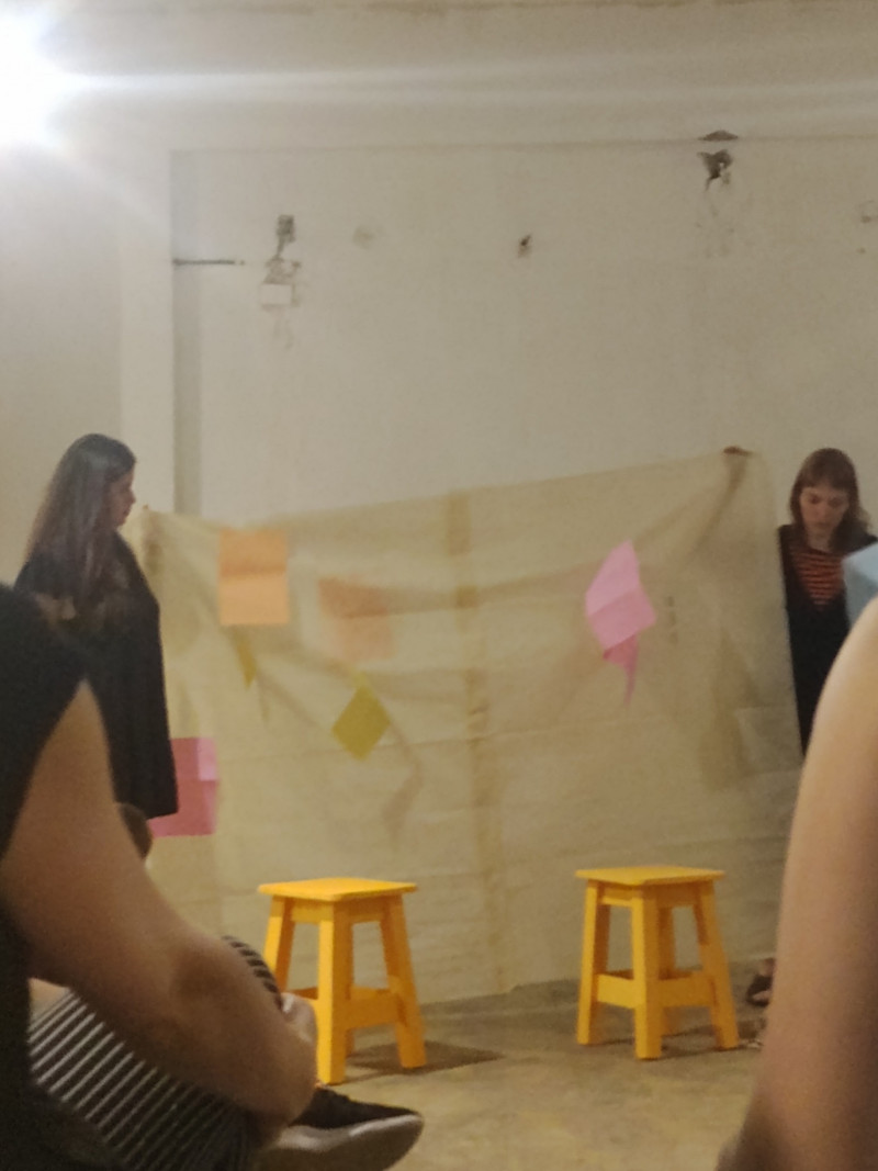 Presentación de la publicación "Diario de una escultura y otros relatos" de Julia Levstein