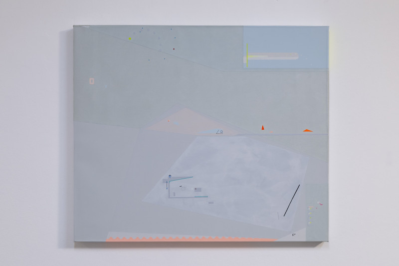 Acrílico sobre tela. 55 x 65 cm. 2023
