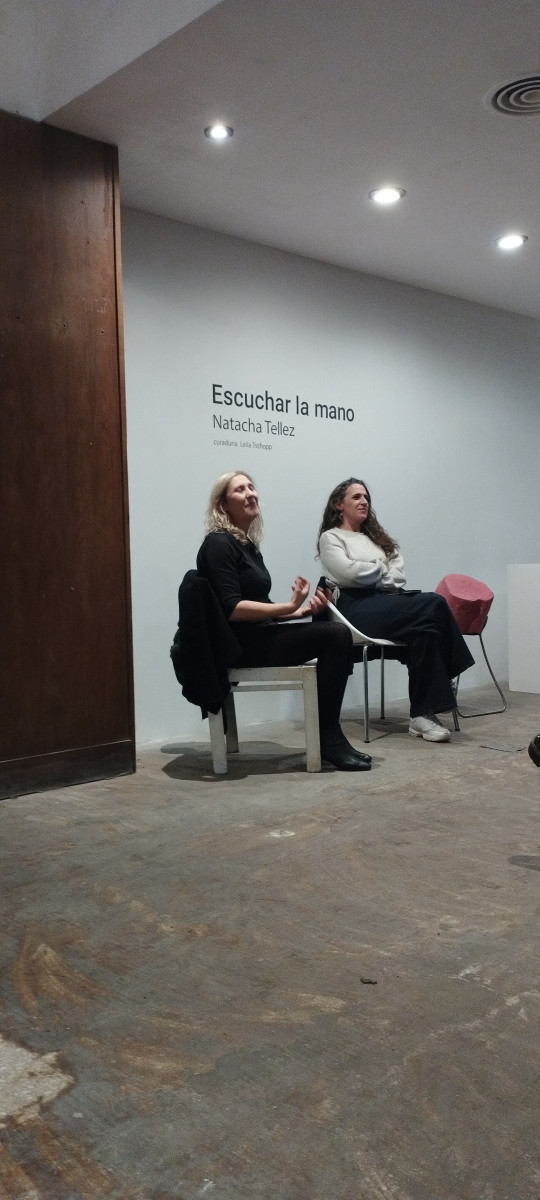 Charla con Leila Tschopp | Escuchar la mano | Natacha Tellez