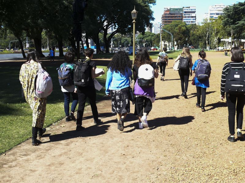 Visita al parque Seeber.