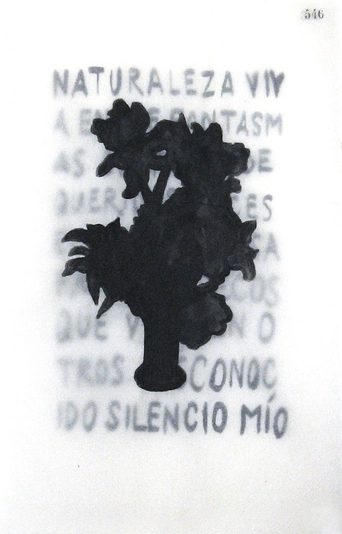 COPIADOR - Ensamble (di Giorgio – Manet). Acrílico sobre hojas de papel vegetal de libro Copiador superpuestas. 35 x 23 cm. 2020