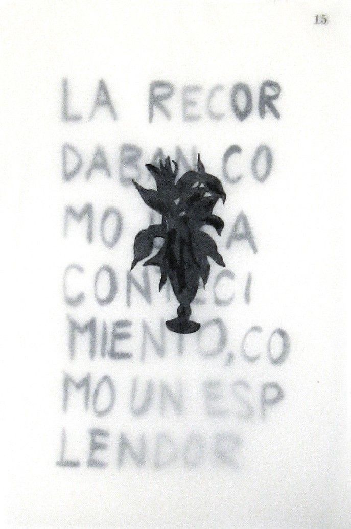COPIADOR - Ensamble (Gallardo – Suárez). Acrílico sobre hojas de papel vegetal de libro Copiador superpuestas. 35 x 23 cm. 2020