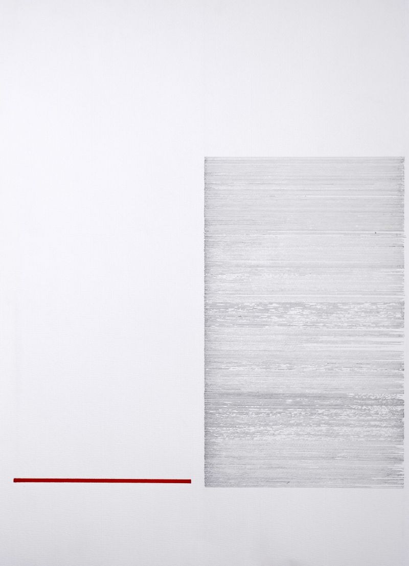 Rojo 002 - 50 x 70 cm. - 2023 - Pablo Albini