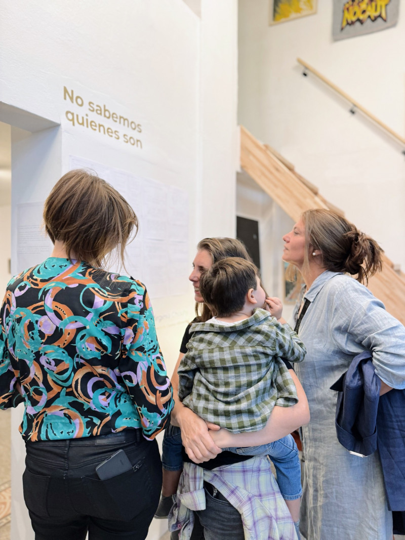 Inauguración | No sabemos quienes son | Virginia Chouhy