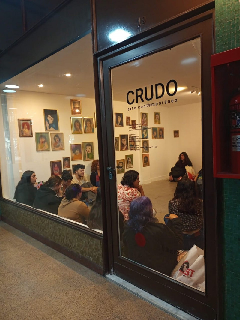 Visita de la Facultad de Bellas Artes