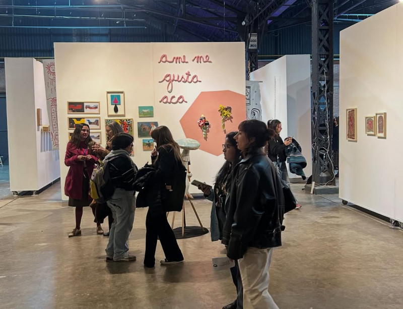 Micro feria de arte Rosario | CRUDO + Un Muro