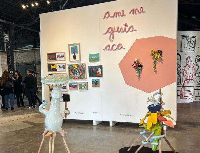 Micro feria de arte Rosario | CRUDO + Un Muro