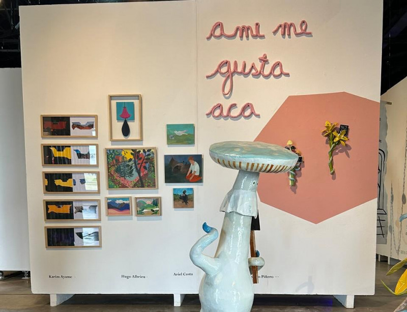 Micro feria de arte Rosario | CRUDO + Un Muro
