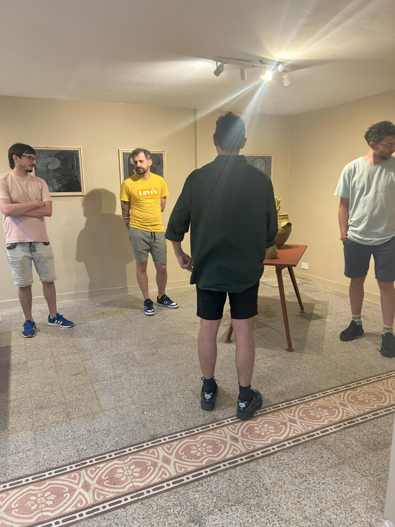 Residencia Constelaciones. Manuel Siguenza en CRUDO. Quincho.