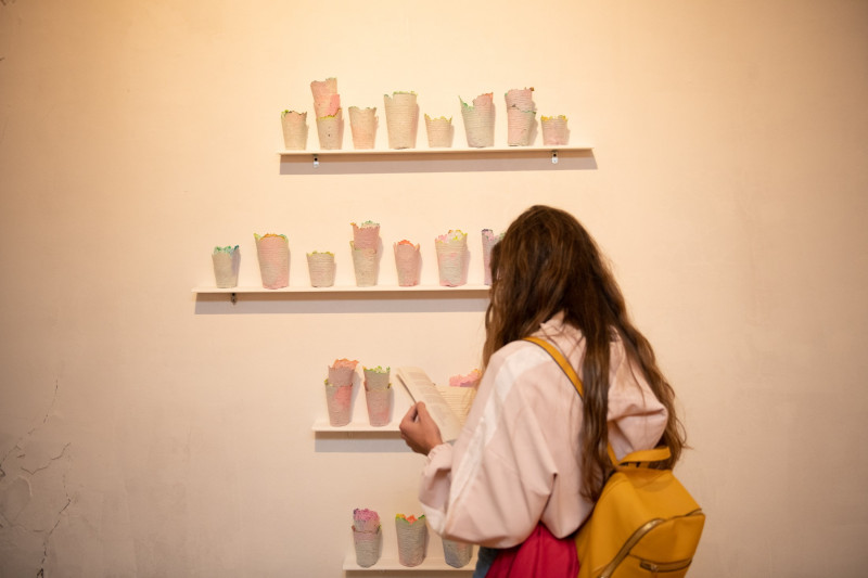 Inauguración de Diaro de una escultura y otros relatos de Julia Levstein