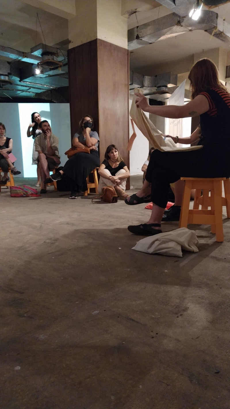 Presentación de la publicación "Diario de una escultura y otros relatos" de Julia Levstein