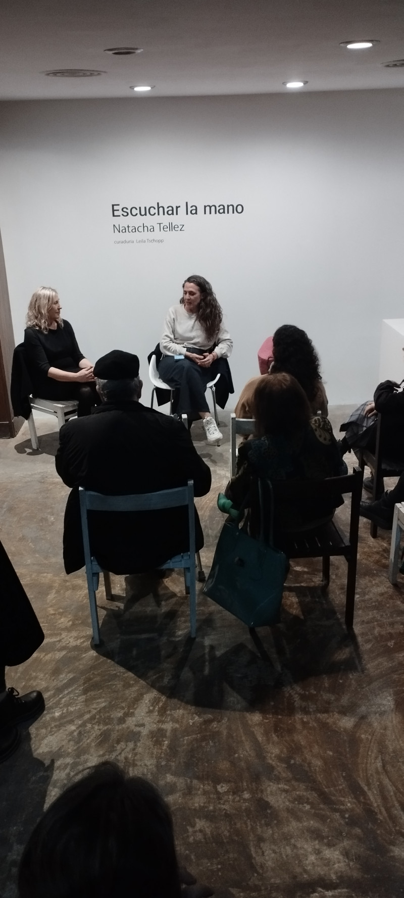 Charla con Leila Tschopp | Escuchar la mano | Natacha Tellez