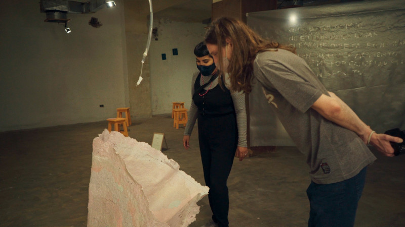 Inauguración de Diaro de una escultura y otros relatos de Julia Levstein
