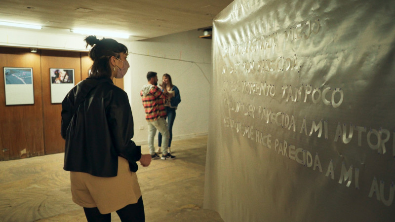 Inauguración de Diaro de una escultura y otros relatos de Julia Levstein