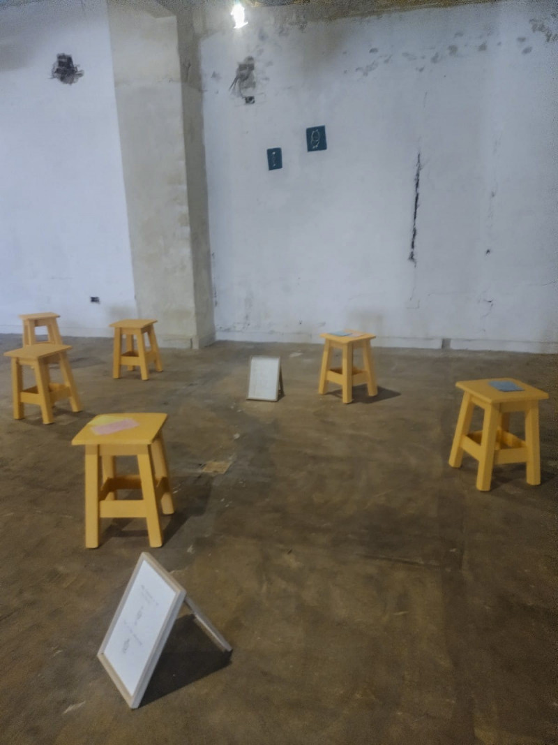 Inauguración de Diaro de una escultura y otros relatos de Julia Levstein